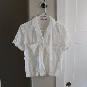 Everlane Linen Camp Button Down XXS